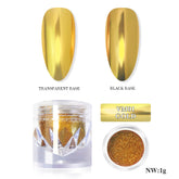 Mirror Metallic Nail Chrome Powder - VM01 Gold